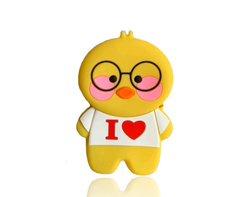 Сумочка силиконовая, C4352 утенок Желтый