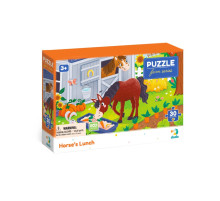Детский пазл "Обед для лошадки" 300684, 30 элементов