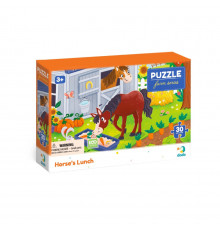 Дитячий пазл "Обід для коника" 300684, 30 елементів