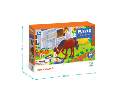 Дитячий пазл "Обід для коника" 300684, 30 елементів