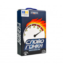 Настільна гра "Словогонка" 30824, 100 плиток із літерами