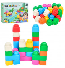 Дитячий конструктор 6925 м'які блоки 30 деталей