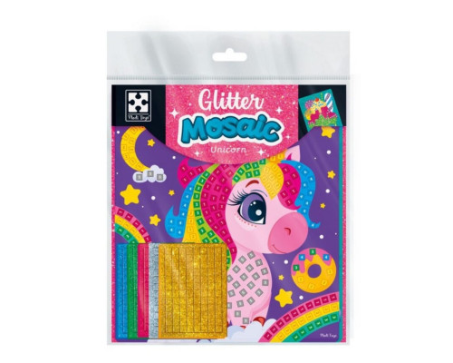 Набір для творчості зі блискучою мозаїкою "Єдиноріг та морозиво" VT4511-12