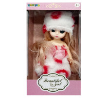 Дитяча іграшкова лялька 1361-5 шарнірна, розмір 15 см