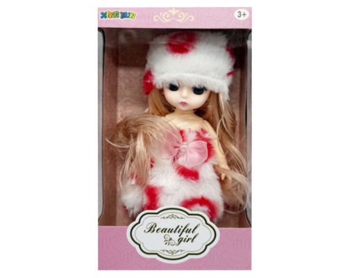 Дитяча іграшкова лялька 1361-5 шарнірна, розмір 15 см