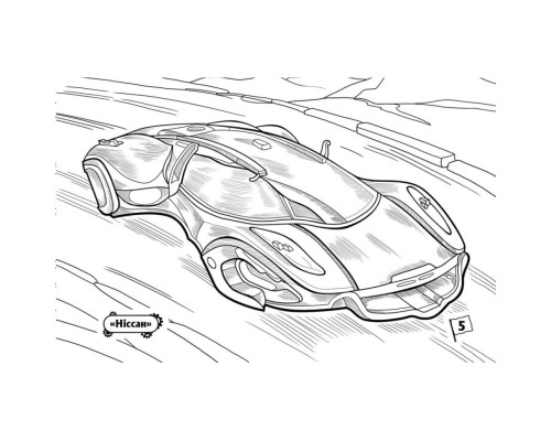 Розмальовка для хлопчиків "Автомобілі" 566009, 16 сторінок