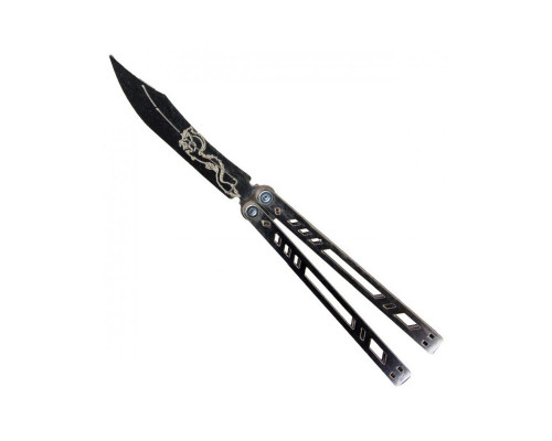 Сувенирный деревянный нож "SO-2 БАБОЧКА CHROME" Сувенир-Декор SO2BALcr