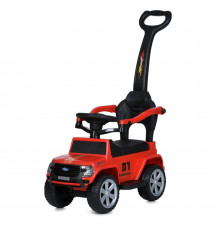 Дитяча каталка-толокар 2 в 1 M 5804EL-3 з батьківською ручкою