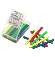 Розвиваючий набір "Палички лічильні" AS-0032, К-3040, 25 штук, 5 см