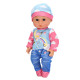 Дитяча лялька-пупс M 6184 I UA 30 см, пляшечка, музика, 4 пісні
