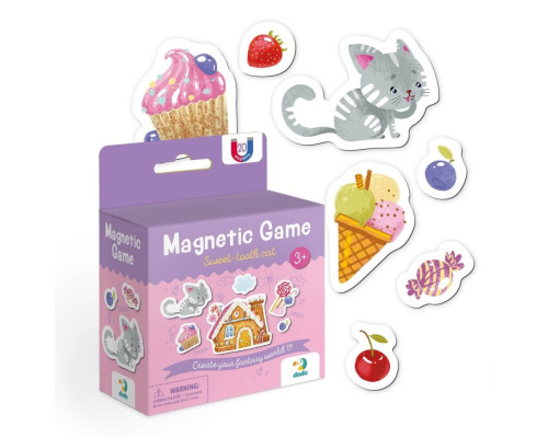 Дитяча магнітна гра "Котик-ласунчик" 200233