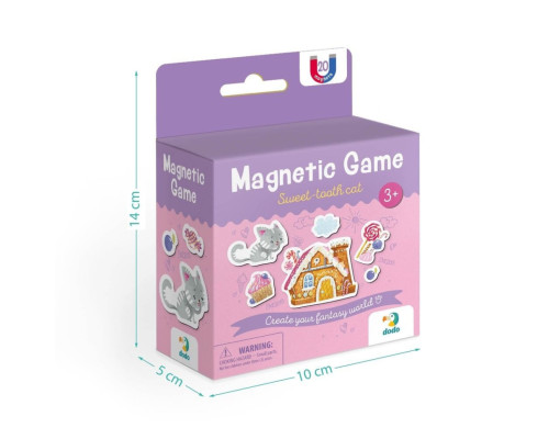 Дитяча магнітна гра "Котик-ласунчик" 200233