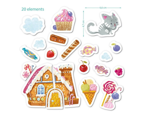 Дитяча магнітна гра "Котик-ласунчик" 200233