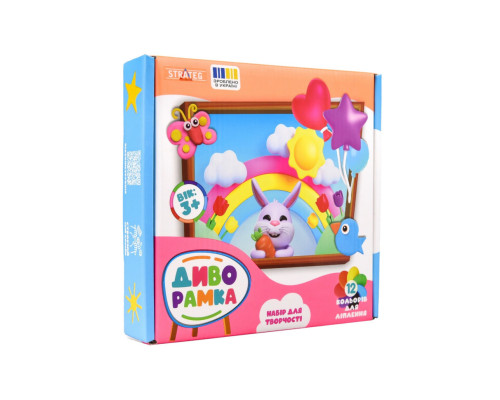 Набір для творчості "Диворамка" 30886 маса для ліплення 12 штук