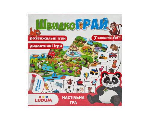 Настольная игра  «БыстроИграй» LD1049-57, 104 фишки