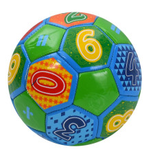 М'яч футбольний Numbers MS 4834(Green) розмір №2, 90 г, у пакеті