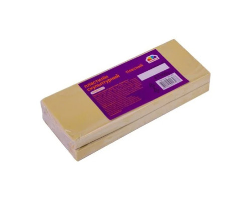 Пластилін скульптурний Творчість ГАММА'UA 401305 тілесний 400 грам