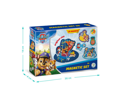 Детский набор магнитов "Игровая площадка" 200668, 20 больших магнитов