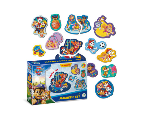 Детский набор магнитов "Игровая площадка" 200668, 20 больших магнитов