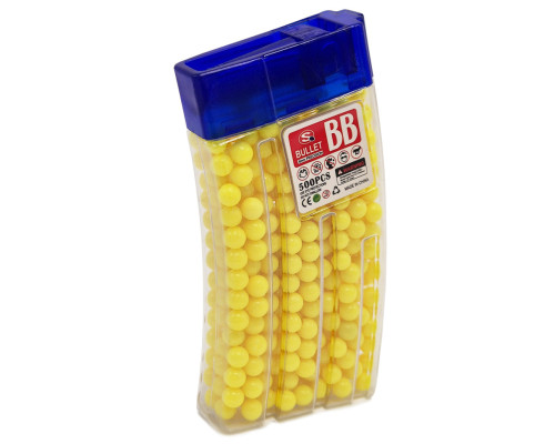 Пульки для детского оружия TD2023133(Yellow) пластик 6 мм, 500 шт