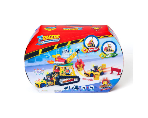 Игровой набор Турбокран T-Racers PTRSD014IN11 с аксессуарами