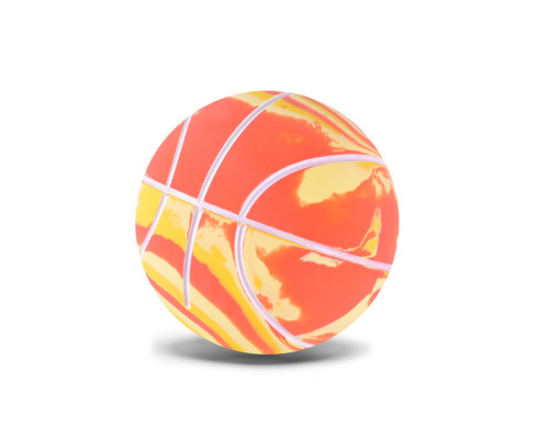 Детский мяч Попрыгунчик Баскетбол PR2519(Orange) резиновый 6 см