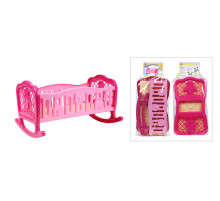 Кроватка колыбель для куклы 4531TXK пластиковая
