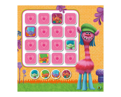 Судоку для дітей "Троллі Цікаві головоломки" 1191006 з наклейками
