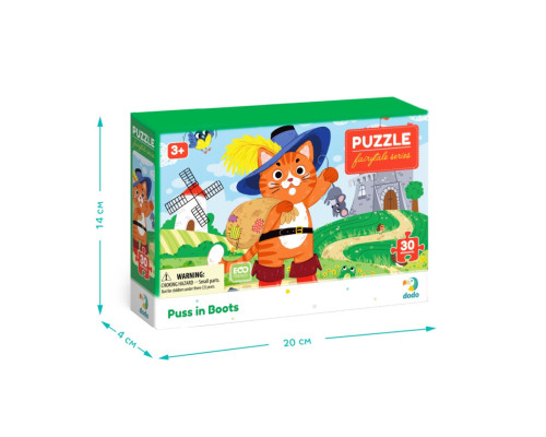 Дитячий пазл "Кіт у чоботях" 300693, 30 елементів
