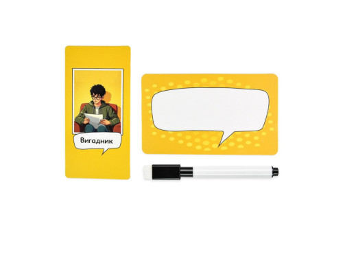 Настільна гра "Словолови" 30826 картки для написання 6 штук