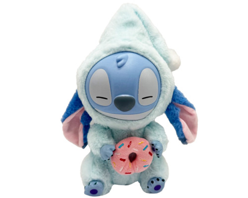 Дитяча м'яка іграшка-брелок "Стіч з ковпаком" STITCH(Blue) 26 см