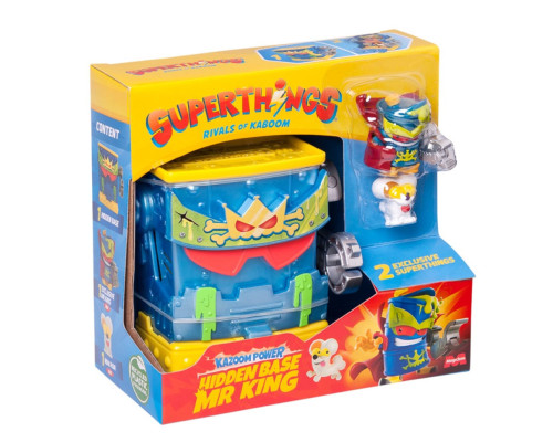 Детский игровой набор "Скрытая база мистера Кинга" SuperThings PSTSP112IN240 серии "Kazoom Power"