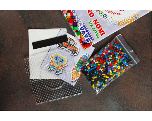 Магніти з термомозаїки "Транспорт" (TM-009) набір для творчості