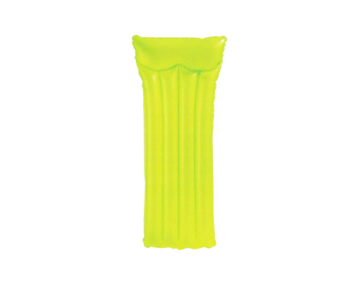 Надувний матрац для плавання Intex 59717 неоновий  Салатовий