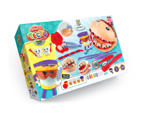 Набір креативної творчості "Тісто для ліплення" Master Do "ДАНТИСТ TMD-12-01U