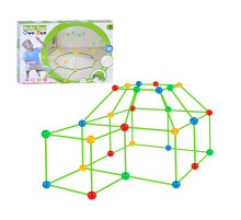 Детский конструктор "Build your own den" 2020-46 каркас, шарики, палочки