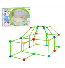 Дитячий конструктор "Build your own den" 2020-46 каркас, кульки, палички