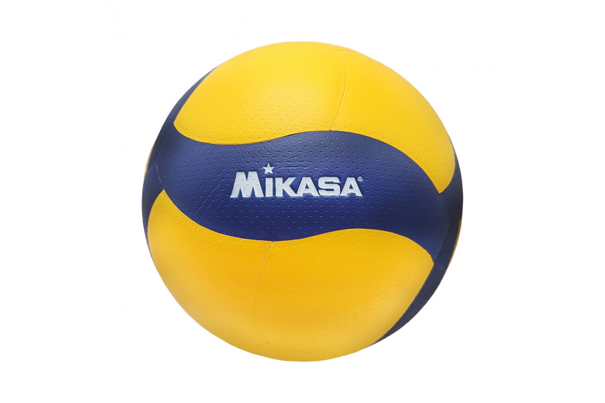 М'яч волейбольний тренувальний V300W Mikasa NE-V-300W № 5 синьо-жовтий