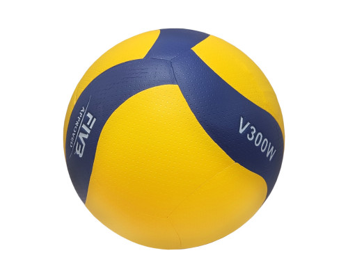 Мяч волейбольный тренировочный V300W Mikasa NE-V-300W № 5 сине-желтый