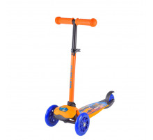Дитячий самокат Hot Wheels Bambi LS2212 з рюкзачком 17х20 см