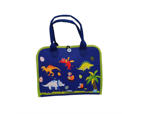 Дитяча розвиваюча сумочка-логіка XX4428 тактильні, розвиваючі вправи, з фетру