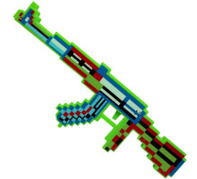 Дитяча іграшка Автомат "Minecraft" MСR-A(Green) світлові та звукові ефекти