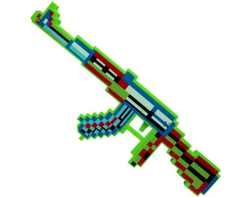 Детская игрушка Автомат "Minecraft" MСR-A(Green) световые и звуковые эффекты