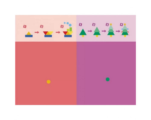 Обучающая книга "Обучалочка: Собери картинку с наклеек. Уровень 4" АРТ 19604U укр