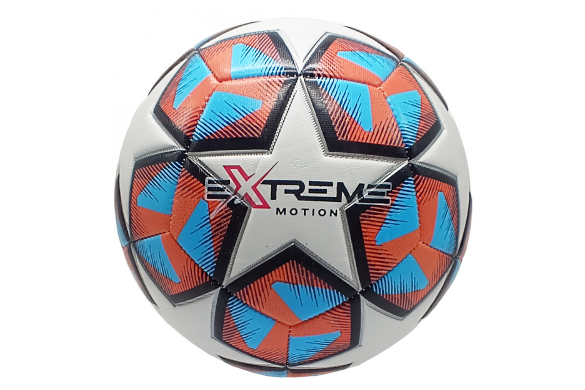 Мяч футбольный "Extreme motion" FB2206 размер № 5  Оранжевый