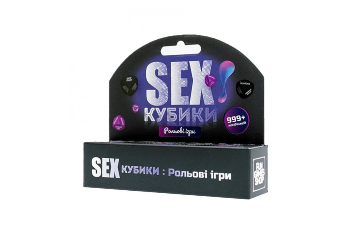 Настільна гра "SEX Кубики: Рольові ігри" FGS52 Настільна гра "SEX Кубики: Рольові ігри" FGS52