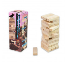Настільна гра "Jenga Tale" 30966, 48 брусків, українською мовою