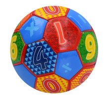 М'яч футбольний Numbers MS 4834(Blue) розмір №2, 90 г, у пакеті