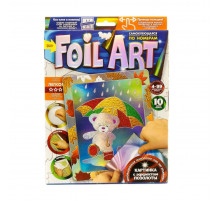 Набір креативної творчості "Аплікація" FAR-01-01…10 кольорова фольга Ведмедик Набір креативної творчості "Аплікація" FAR-01-01…10 кольорова фольга Ведмедик