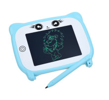 Дитячий розвиваючий LCD планшет для малювання KS666-1(Blue) 4,4 дюйми, на батарейці